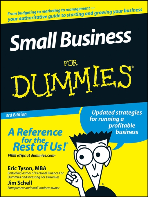 Title details for Small Business For Dummies by Eric Tyson - Available